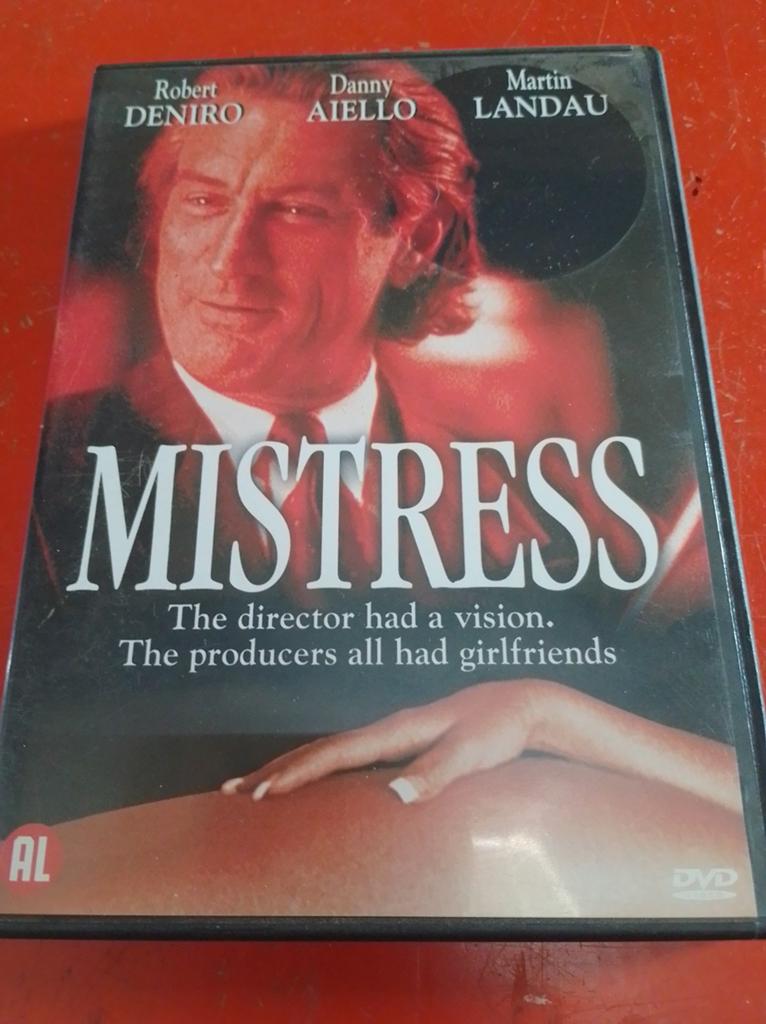 Mistress DVD - Robert De Niro, Danny Aiello, Martin Landau, Vanaf 12 jaar, Ophalen of Verzenden, Gebruikt, Actiekomedie