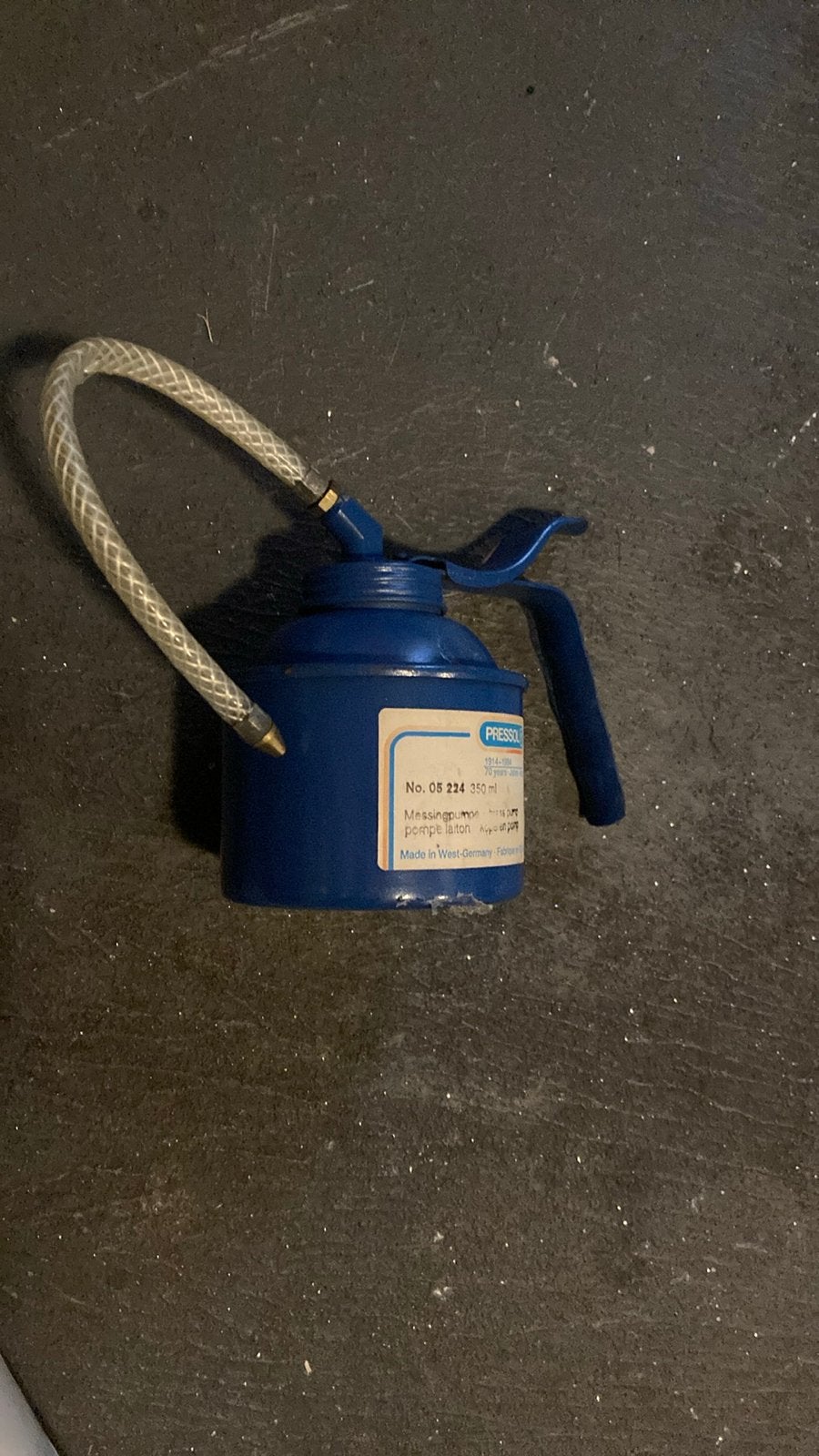 Nieuwe Pressol Oliepompje 350 ml - Made in West-Germany, Ophalen of Verzenden, Nieuw