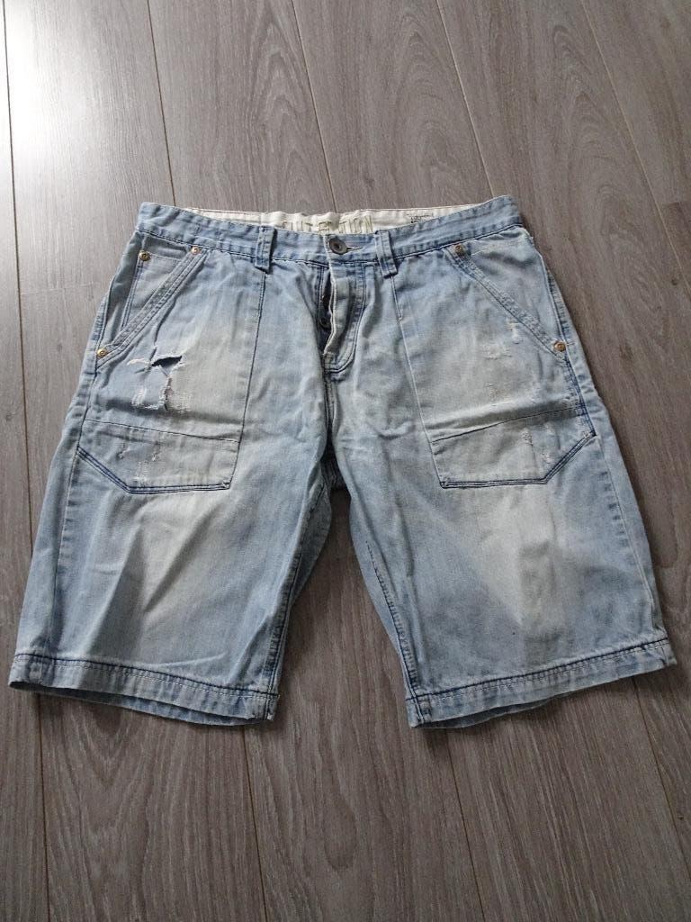 Jeans korte broek Cult Edition – maat XL – stoer & zomers, Cult Edition, Blauw, Maat 56/58 (XL), Ophalen of Verzenden