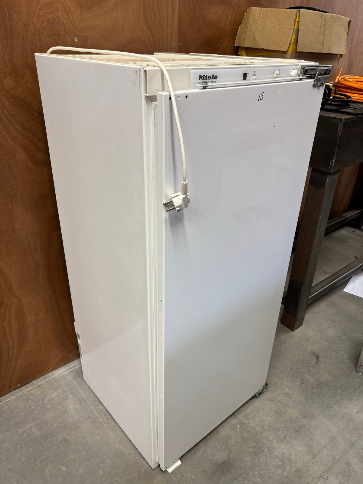 Miele Koelkast 53x56x121 cm - Goed Werkend, Witgoed en Apparatuur, Ophalen, 120 tot 140 cm, 200 liter of meer, 45 tot 60 cm