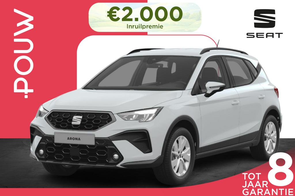 SEAT Arona 1.0 EcoTSI 95pk Style | Cruise Control | Airco, Auto's, Seat, Voorwielaandrijving, Stof, 95 pk, Wit