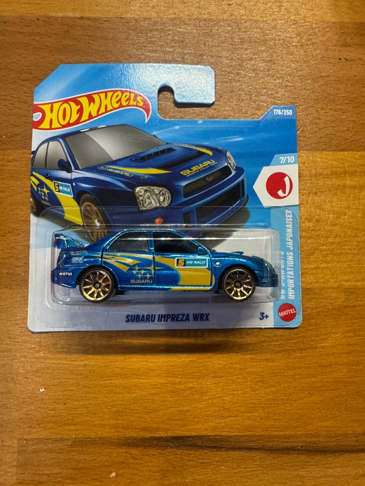 Hotwheels Subaru Impreza WRX, Ophalen of Verzenden, Zo goed als nieuw, Auto