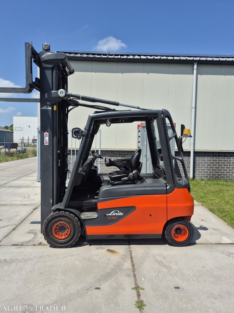 Linde E30L-01 bj 2019 3488 uur triplex sideshift 6.580 mm, 3000 tot 4000 kg, Linde, -, Niet opgegeven