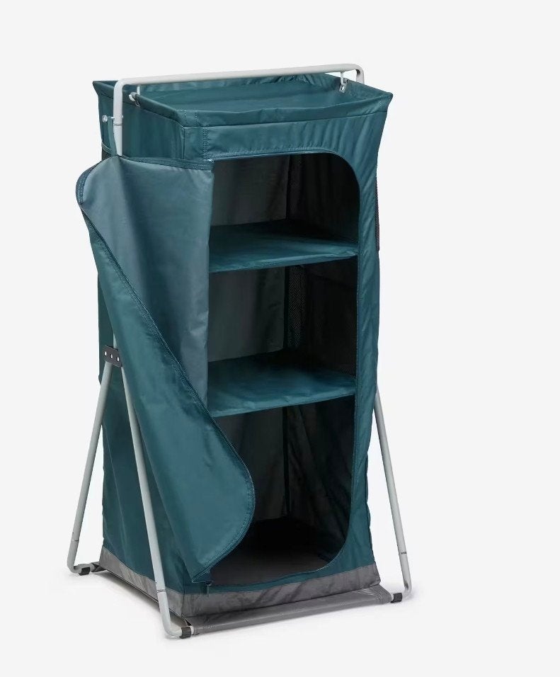 Compacte campingkast met planken - Ideaal voor op reis, Caravans en Kamperen, Ophalen, Zo goed als nieuw