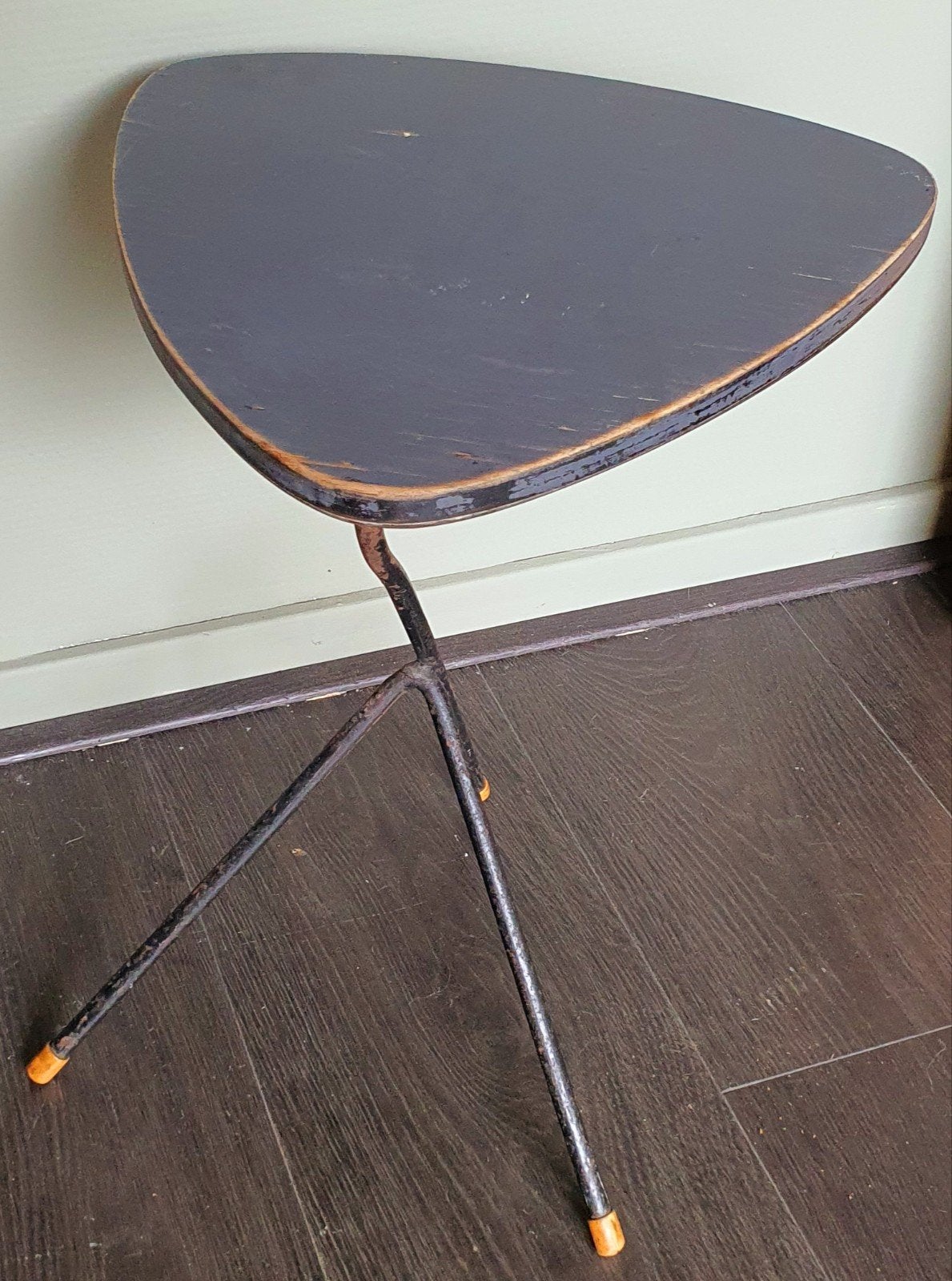 Bijzettafeltje uit de vijftiger jaren 1950 retro zeldzaam, Ophalen of Verzenden, Huis en Inrichting