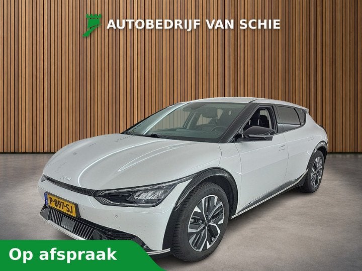 Kia Ev6 Plus 77.4 kWh 1e-Eig. & Dealer-Onderh BOVAG-Garantie, Auto's, Achterwielaandrijving, Gebruikt, Zwart, 1885 kg