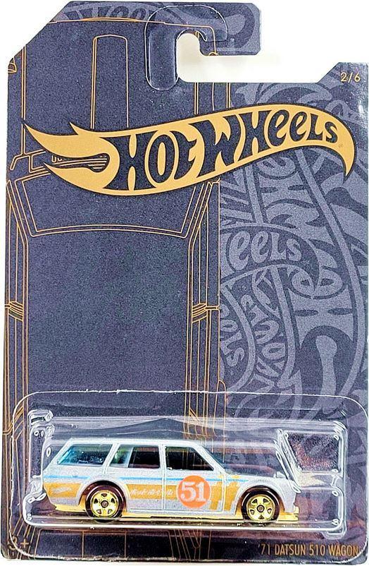 2019 Hot Wheels Custom '71 Datsun 510 Wagon - Satin & Chrome, Ophalen of Verzenden, Nieuw