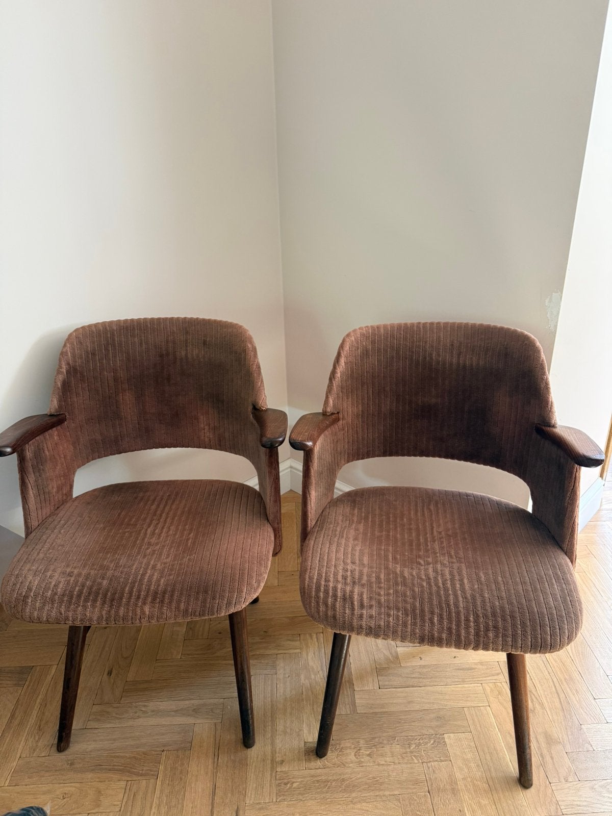 Vintage Pastoe FT30  stoelen – Cees Braakman |, Ophalen, Hout, Gebruikt, Twee