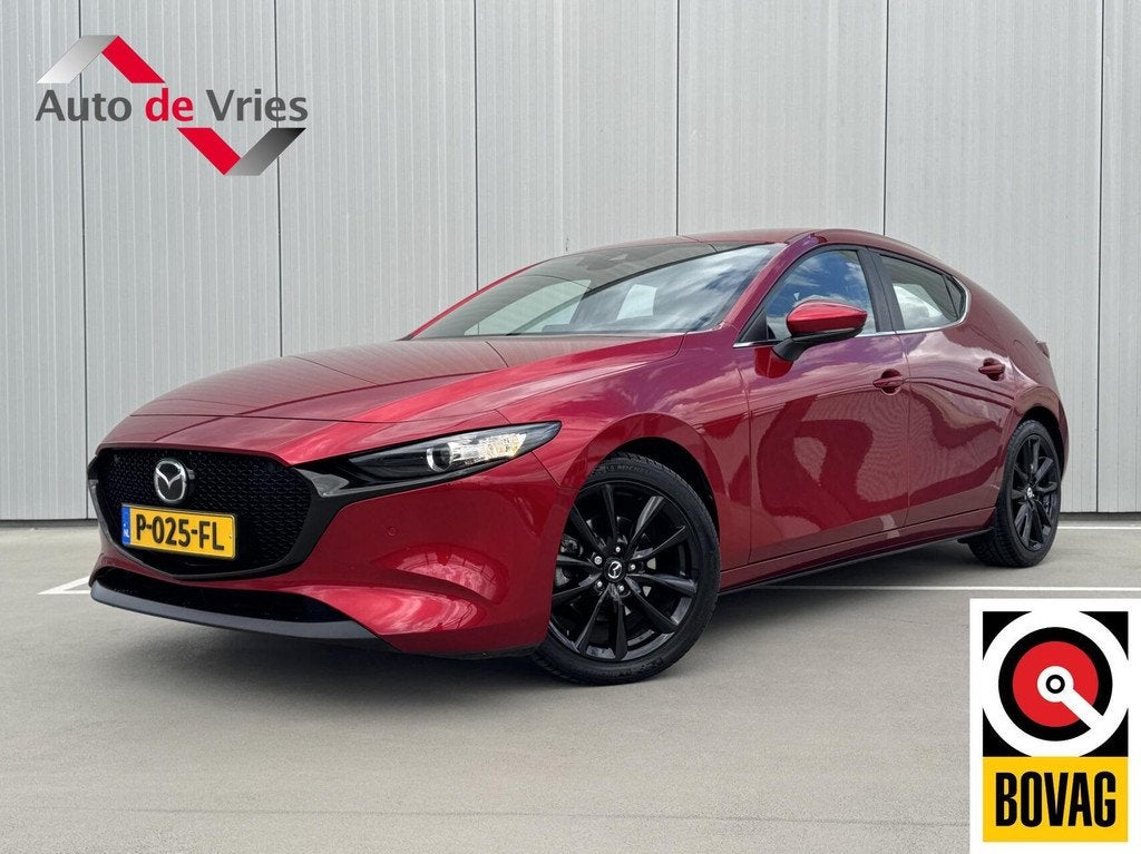 Mazda 3 2.0 e-SkyActiv-X M Hybrid 186 Comfort|Trekhaak|NAP, Auto's, Mazda, Voorwielaandrijving, 1998 cc, Stof, Gebruikt