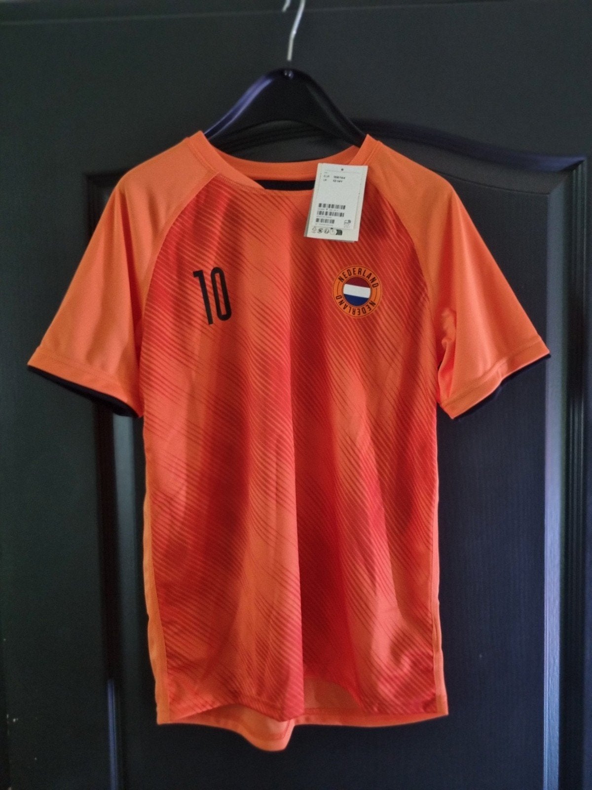 Oranje Nederland voetbalshirt maat 158/164, Kinderen en Baby's, Jongen of Meisje, Nieuw, Ophalen of Verzenden, Shirt of Longsleeve