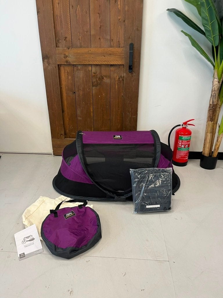 Deryan baby luxe, Ophalen of Verzenden, Zo goed als nieuw, Reisbedje
