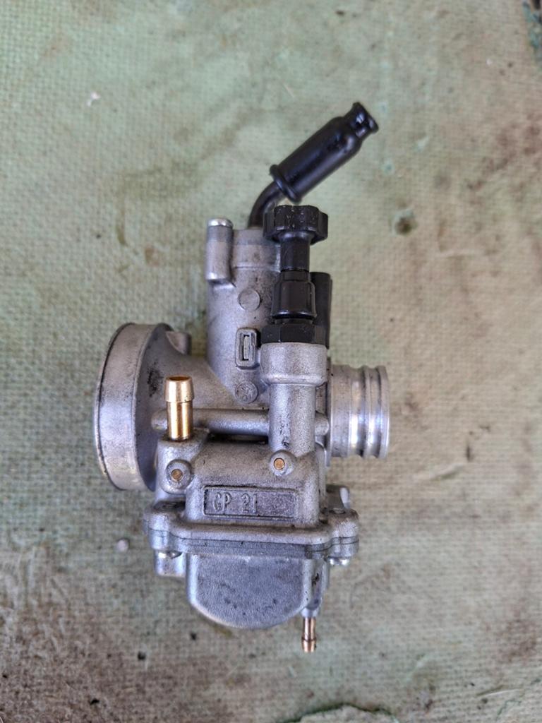 Polini CP 21mm carburateur, Fietsen en Brommers, Ophalen of Verzenden, Carburateur