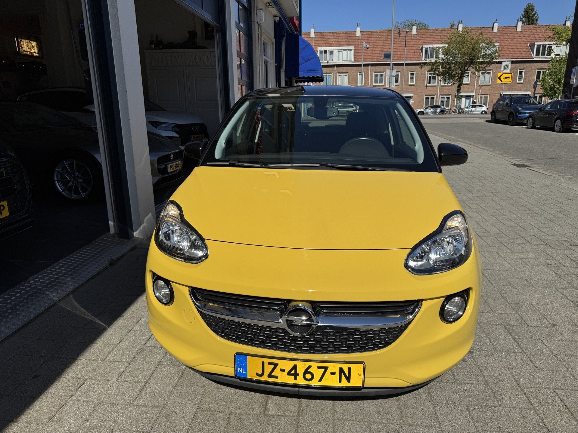 Opel ADAM 1.4 Unlimited AUTOMAAT/NAVI/CLIMA (bj 2016), Auto's, ADAM, 4 cilinders, 4 stoelen, Leder en Stof