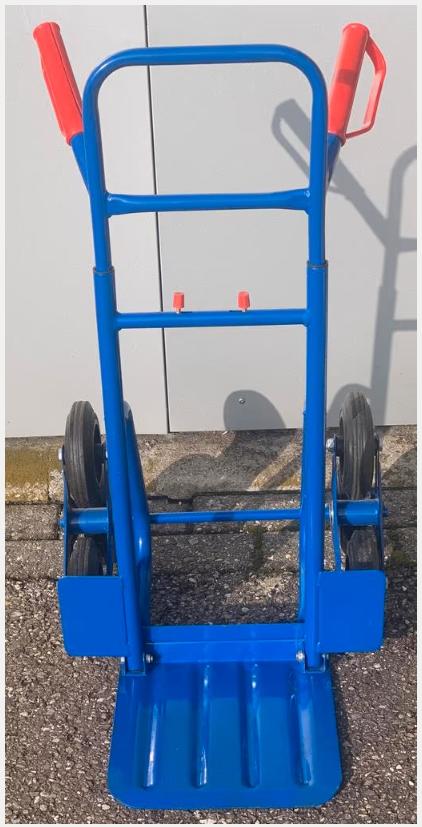 trappen steekwagen, vouwbaar en sterk, bijna nieuw, Doe-het-zelf en Verbouw, Transportwagens, 60 tot 80 liter, Ophalen, Zo goed als nieuw