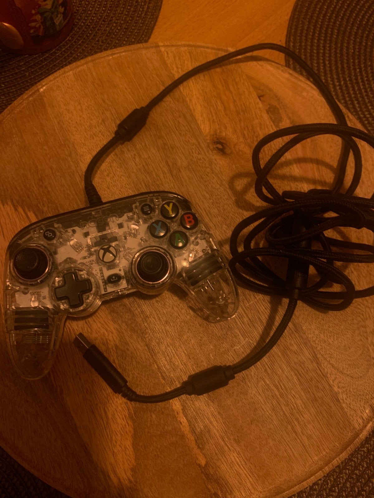 Controller (Transparant RGB / LED) – Bedraad voor Xbox & Pc