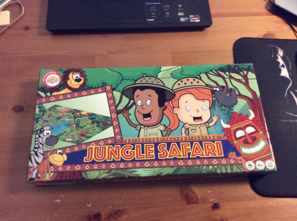 Jungle Safari Bordspel van Toy universe, Een of twee spelers, Ophalen of Verzenden, Gebruikt, Toy Universe