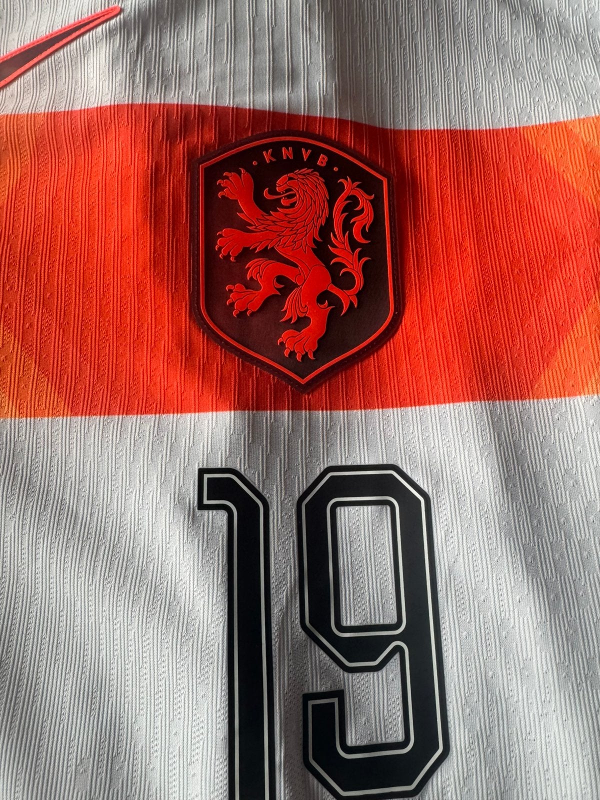 Nederlands elftal authentiek uit shirt, Maat XL, Ophalen, Zo goed als nieuw, Shirt