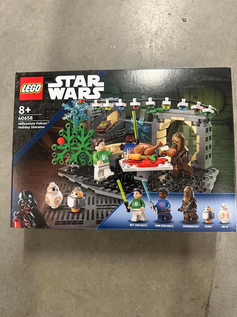 Lego Star Wars Millennium Falcon Holiday Diorama 40658, Ophalen, Star Wars, Lego, Nieuw