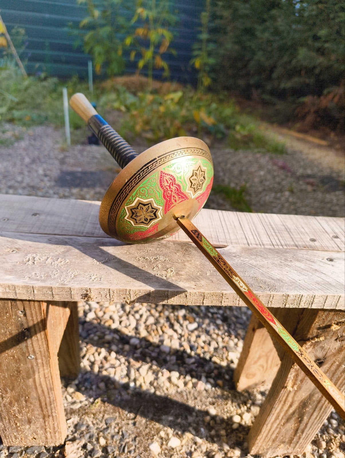 scherm degen, koper, Antiek en Kunst, Ophalen of Verzenden, Koper