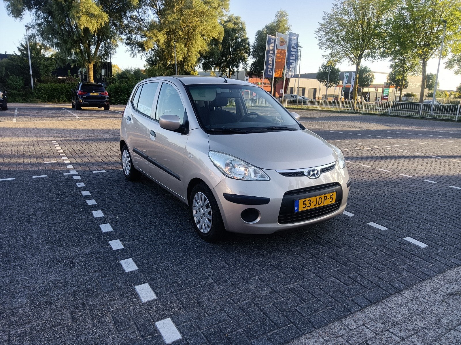 Hyundai i10 1.2  5DR AUT 2009 Beige, 31 €/maand, 4 cilinders, Beige, Origineel Nederlands