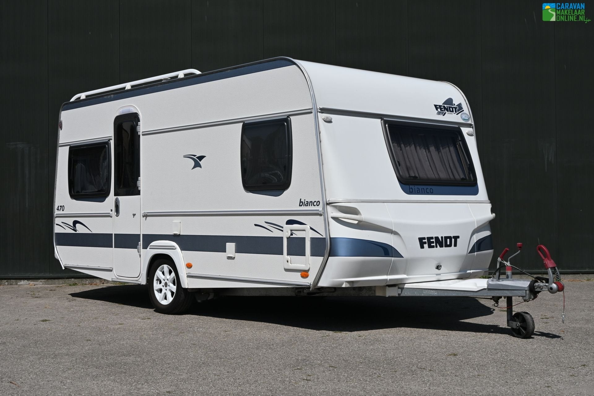 Fendt Bianco 470 TF Mover||Voortent|Fietsdrager|Luifel, Caravans en Kamperen, Caravans, Rondzit, Bedrijf, Kachel, Fendt