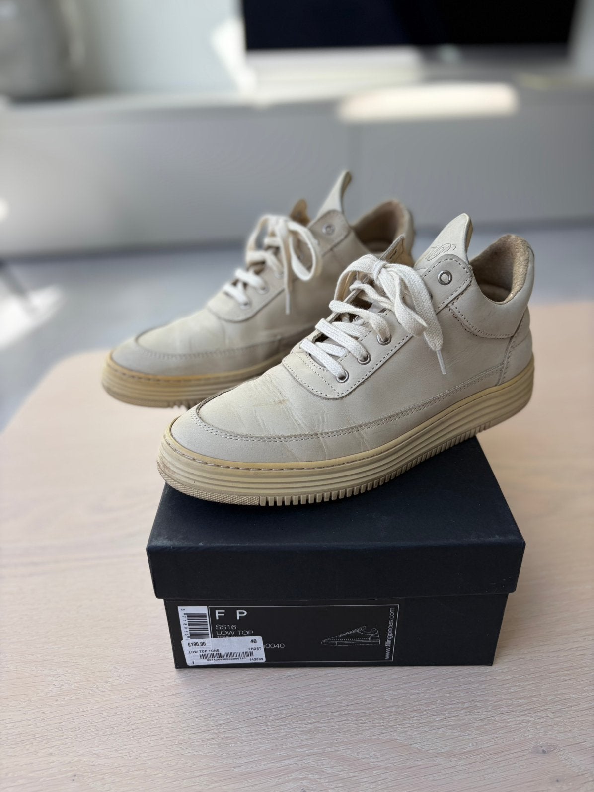 Filling Pieces maat 40, Kleding | Dames, Beige, Ophalen of Verzenden, Sneakers of Gympen, Zo goed als nieuw