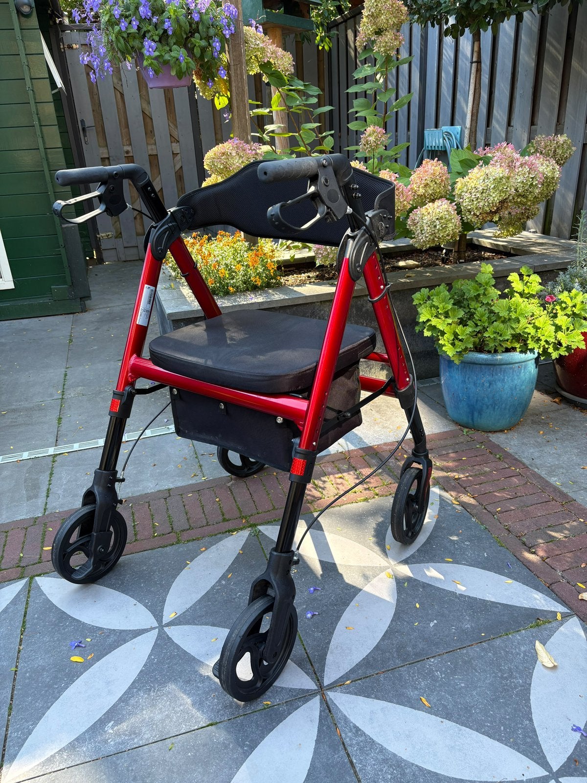 Rollator xxl voor langere en zwaardere gebruiker, Diversen, Ophalen, Zo goed als nieuw