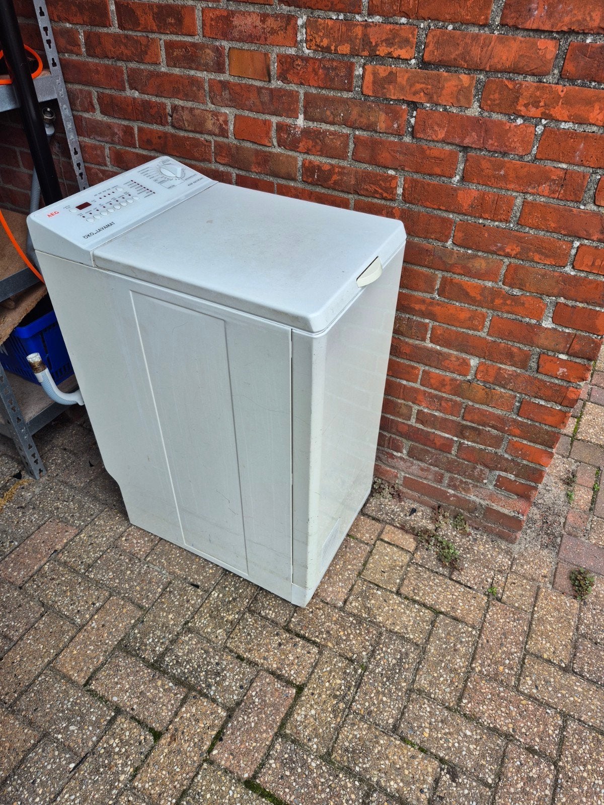 AEG ÖKO LAVAMAT 41350 Bovenlader Wasmachine, 6 tot 8 kg, Bovenlader, Ophalen of Verzenden, Kort programma