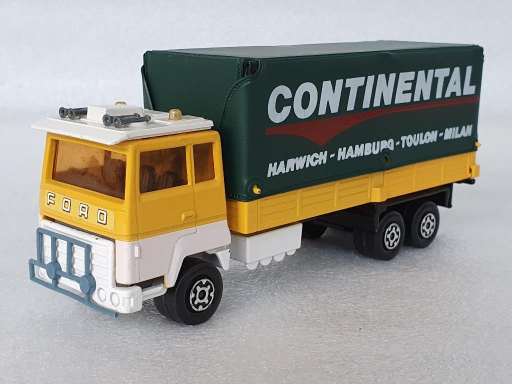 Matchbox - Super Kings: Ford Transcontinental (K-21), Ophalen of Verzenden, Gebruikt, Bus of Vrachtwagen