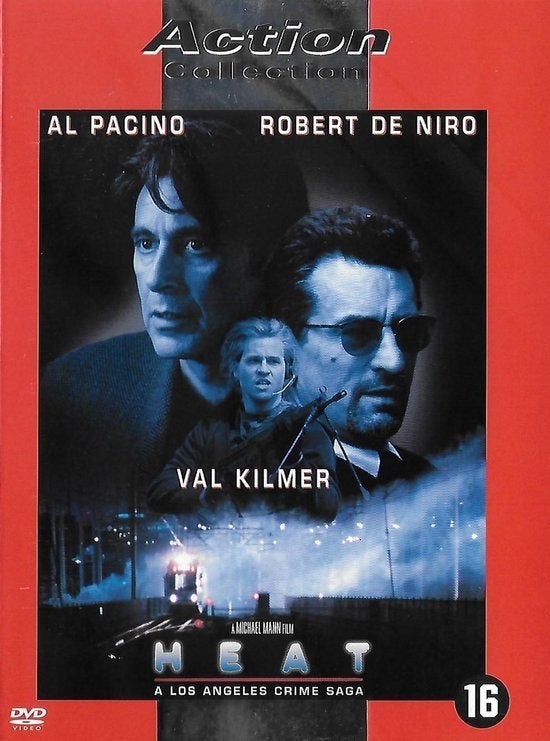 Heat DVD, Cd's en Dvd's, Vanaf 16 jaar, Verzenden, Zo goed als nieuw, Actie