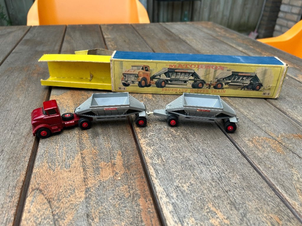 Matchbox Freuhauf Hopper Train, Ophalen of Verzenden, 1:50 of kleiner, Auto, Overige merken