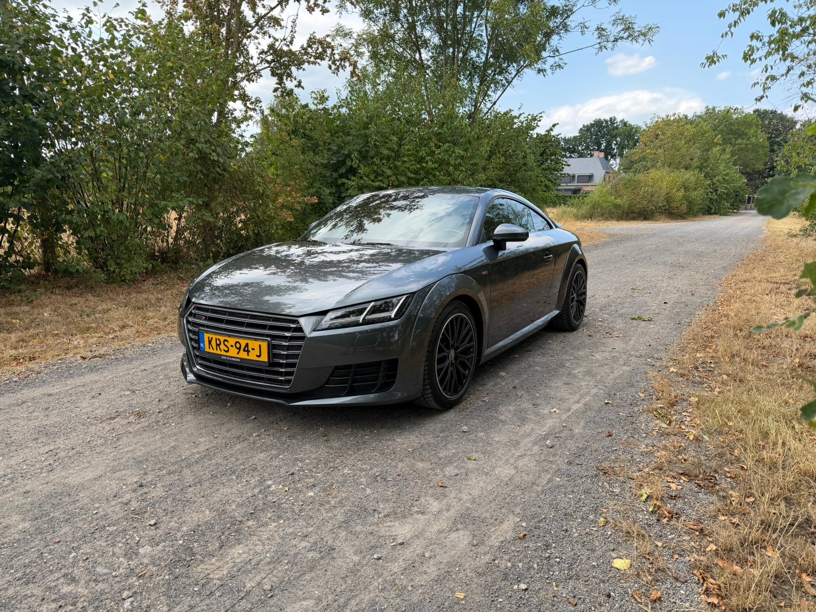 Audi TT 2.0 QUATTRO 230PK DAYTONA GREY S-LINE, Auto's, Audi, TT, Zwart, 4 cilinders, 1984 cc