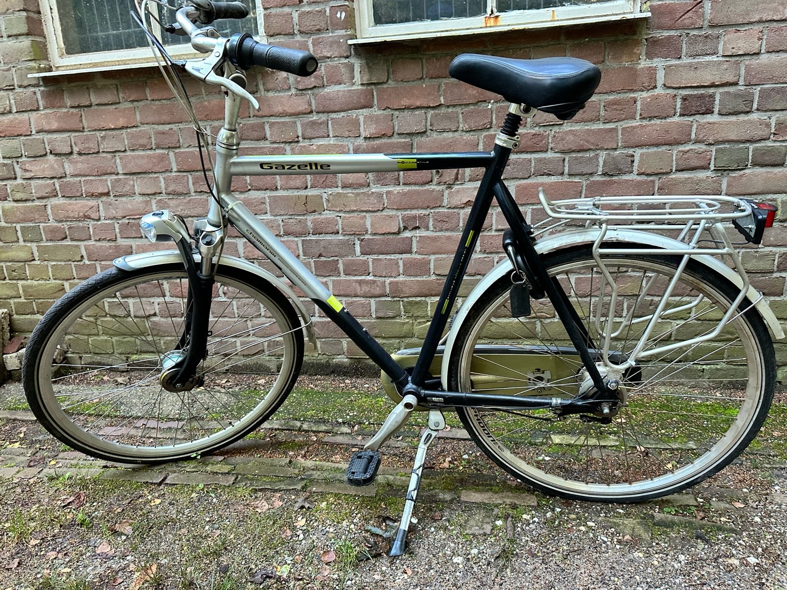 Gazelle Chamonix Herenfiets, Ophalen, Gebruikt, Velgrem, Versnellingen