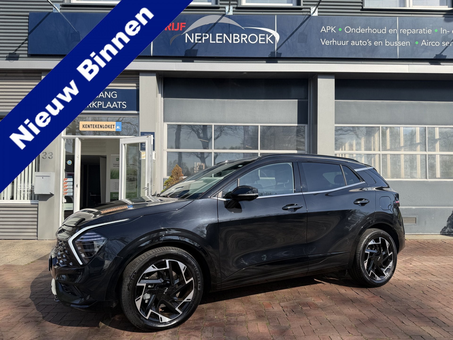 Kia Sportage 1.6 T-GDi MHEV GT-Line 4WD GT-Line | Pano | Har, Auto's, Automaat, Dealer onderhouden, Gebruikt, 4 cilinders