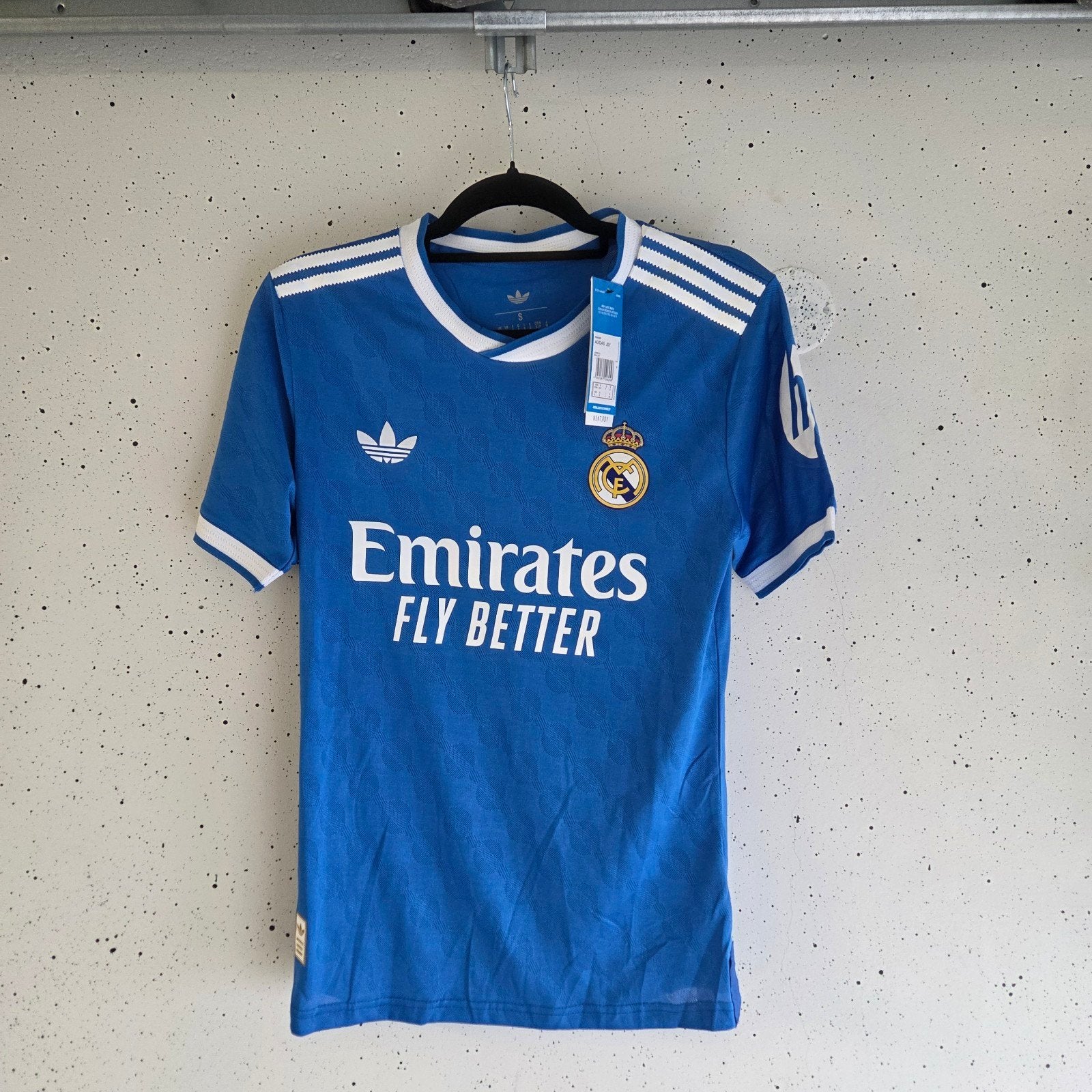 Real Madrid Thuisshirt 2023/2024 - Mbappé 10 - Maat S, Blauw, Nieuw, Ophalen of Verzenden, Adidas