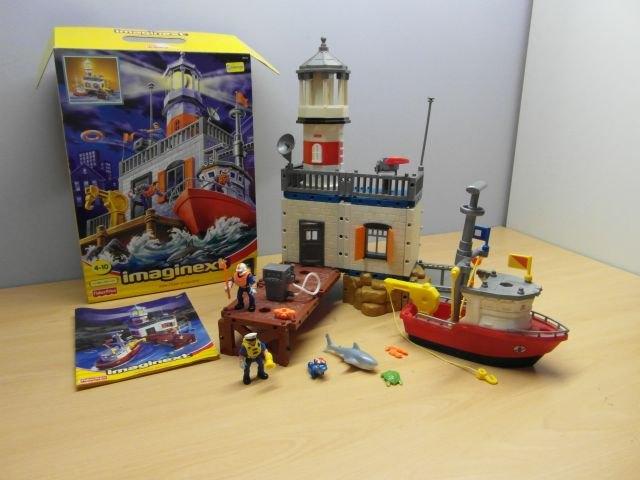 Fisher Price vuurtoren, Kinderen en Baby's, Speelgoed | Fisher-Price, Ophalen of Verzenden, Zo goed als nieuw, Speelset