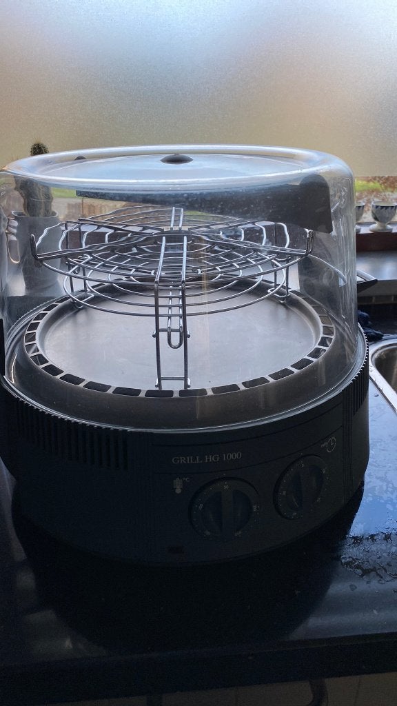 elektriche tafelgrill, Tuin en Terras, Elektrische barbecues, Ophalen of Verzenden, Zo goed als nieuw