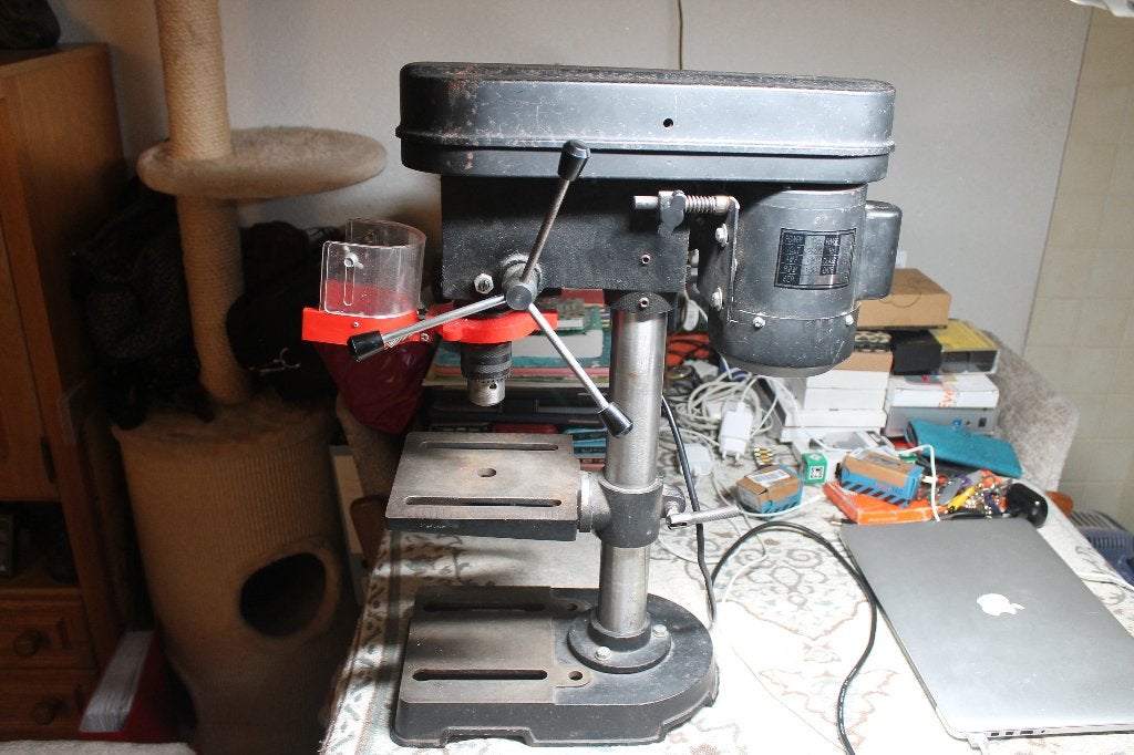 tafel kolomboormachine + machineklem, Ophalen, Gebruikt, Minder dan 400 watt, Kolomboormachine