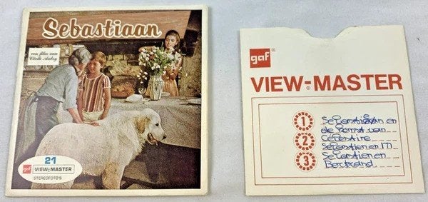 GAF View-Master Sebastiaan en Belle Vintage compleet, Coolsingel 104, 3011 AG Rotterdam, Netherlands, Verzenden, Zo goed als nieuw