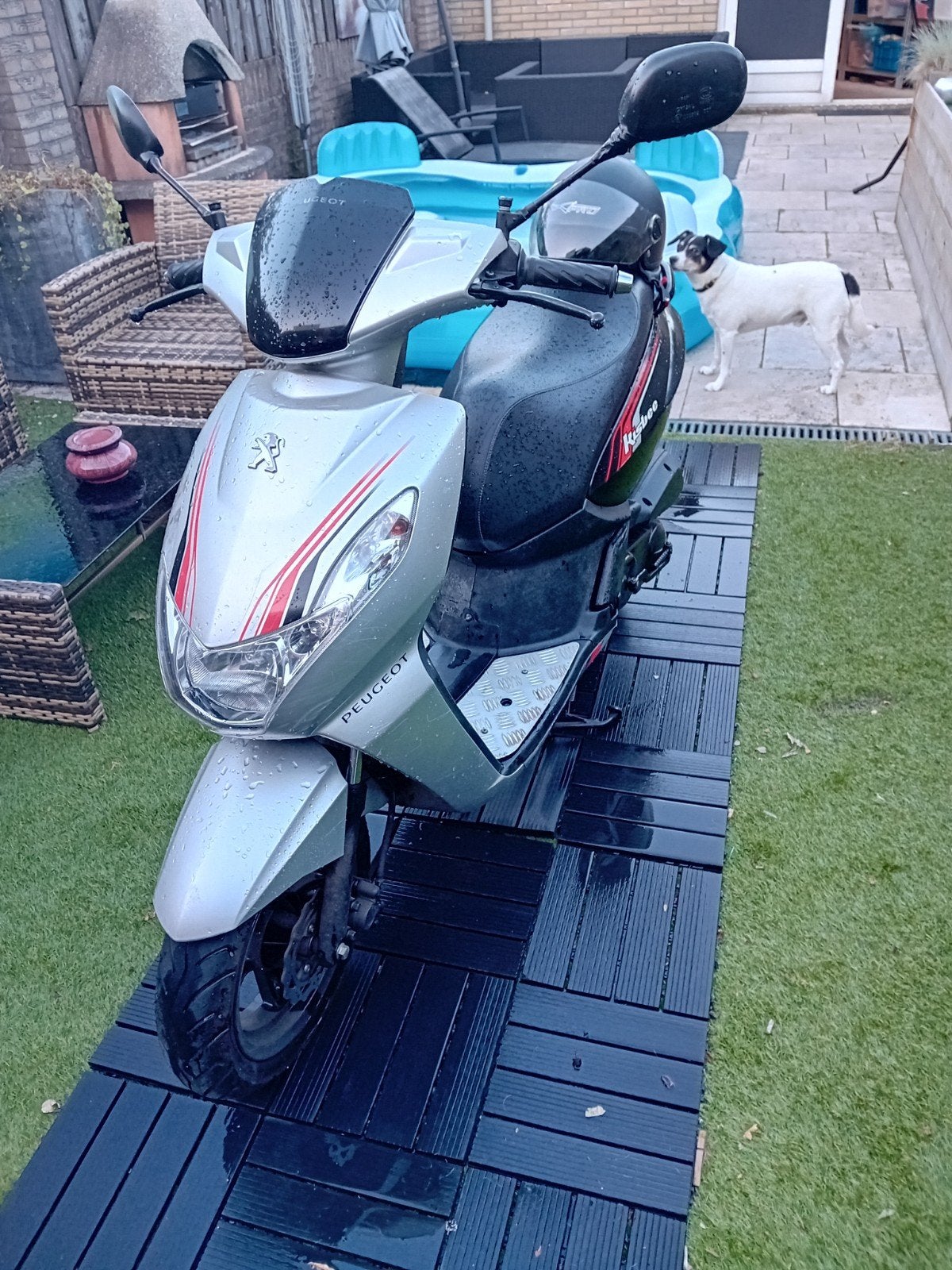 Snorscooter peugot kisbee, Fietsen en Brommers, Scooters | Peugeot, Ophalen, Gebruikt, Benzine, Overige modellen