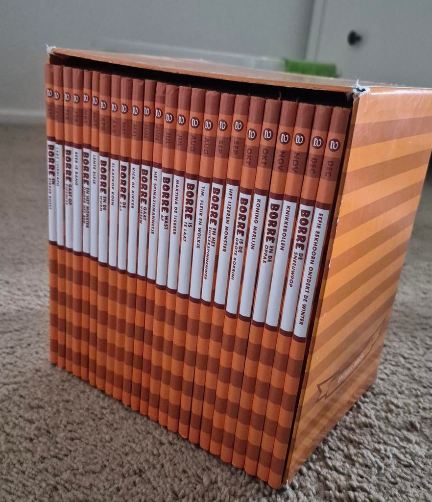 Borre Boekenbox - groep 2 (24 delen), Ophalen, Zo goed als nieuw, Jeroen Hoogerwerf, Fictie algemeen