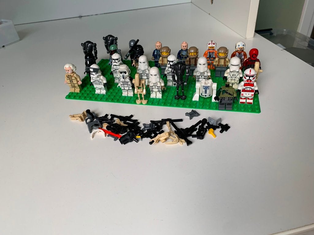 Collectie Lego Star Wars minifigures, Gebruikt, Star Wars, Lego, Ophalen of Verzenden