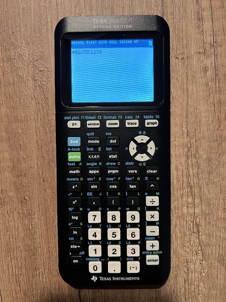 Texas Instruments TI-84 plus CE-T Python, Ophalen, Nieuw