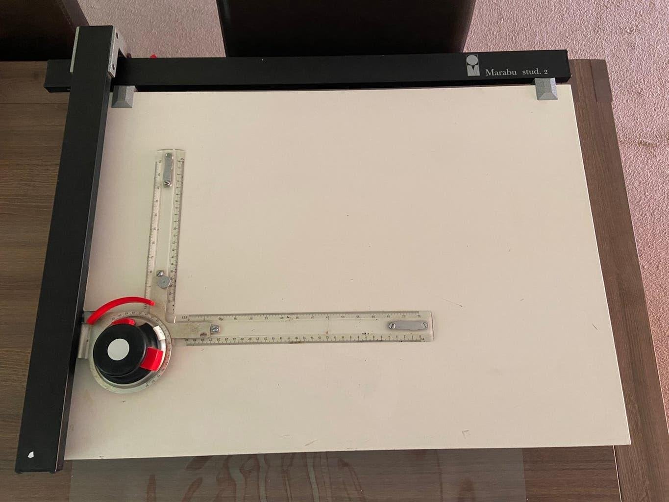 Tekentafel Marabu Stud 2 voor op tafel LEES INFO, Ophalen, Gebruikt, Minder dan 130 cm