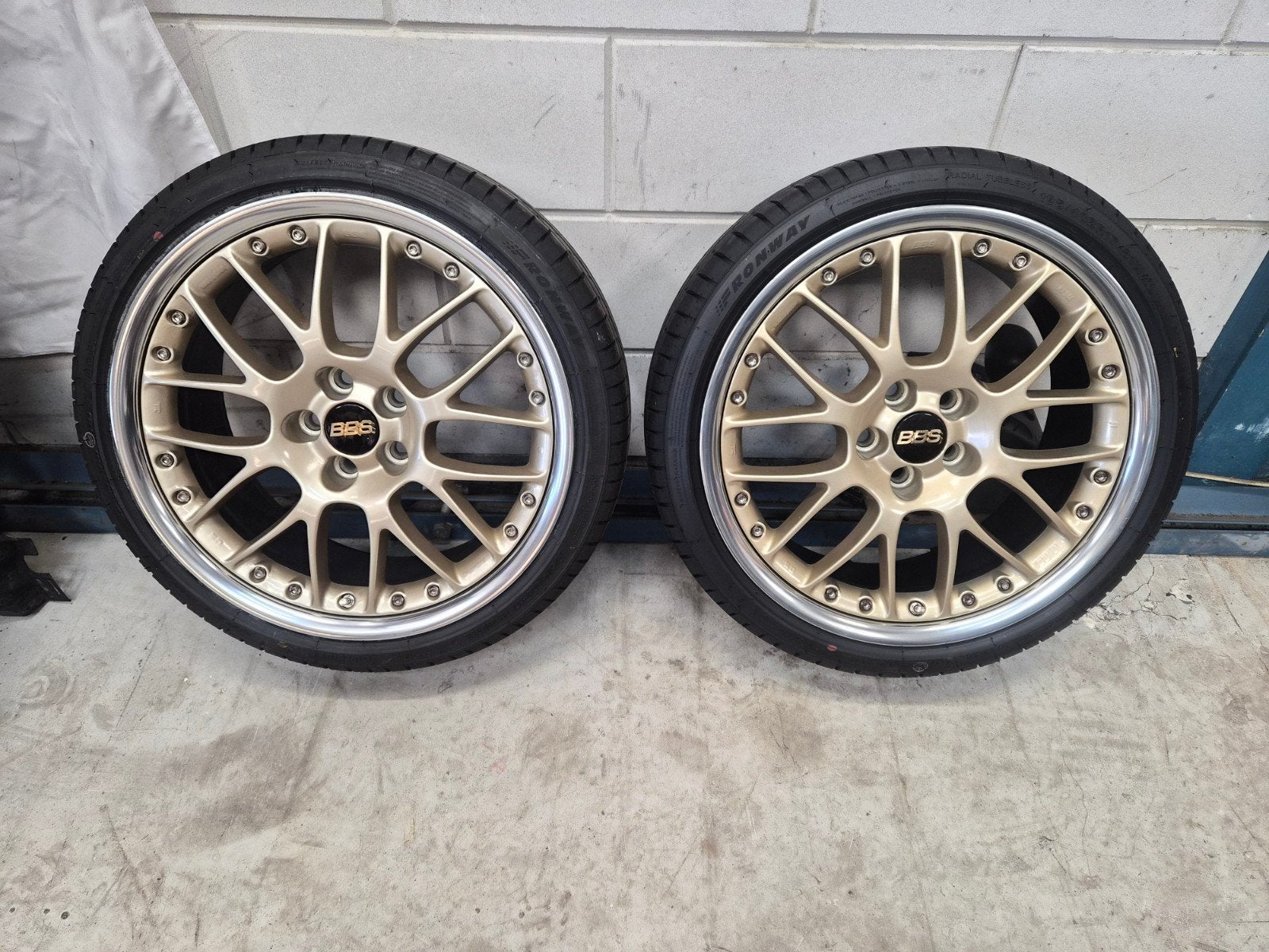 BBS RX 504 17 inch 5x100, Auto-onderdelen, Banden en Velgen, Ophalen, Gebruikt, Banden en Velgen, 17 inch