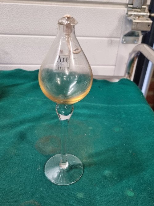 olielampje vintage art living glas, Ophalen of Verzenden, 'T Olde Gre-j, Info@toldegrej.nl, Endepoelstraat 20f Didam