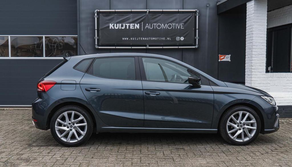 SEAT Ibiza 1.0 EcoTSI FR / Automaat / LED / Virtual!, Auto's, Seat, Voorwielaandrijving, Stof, 580 kg, Blauw
