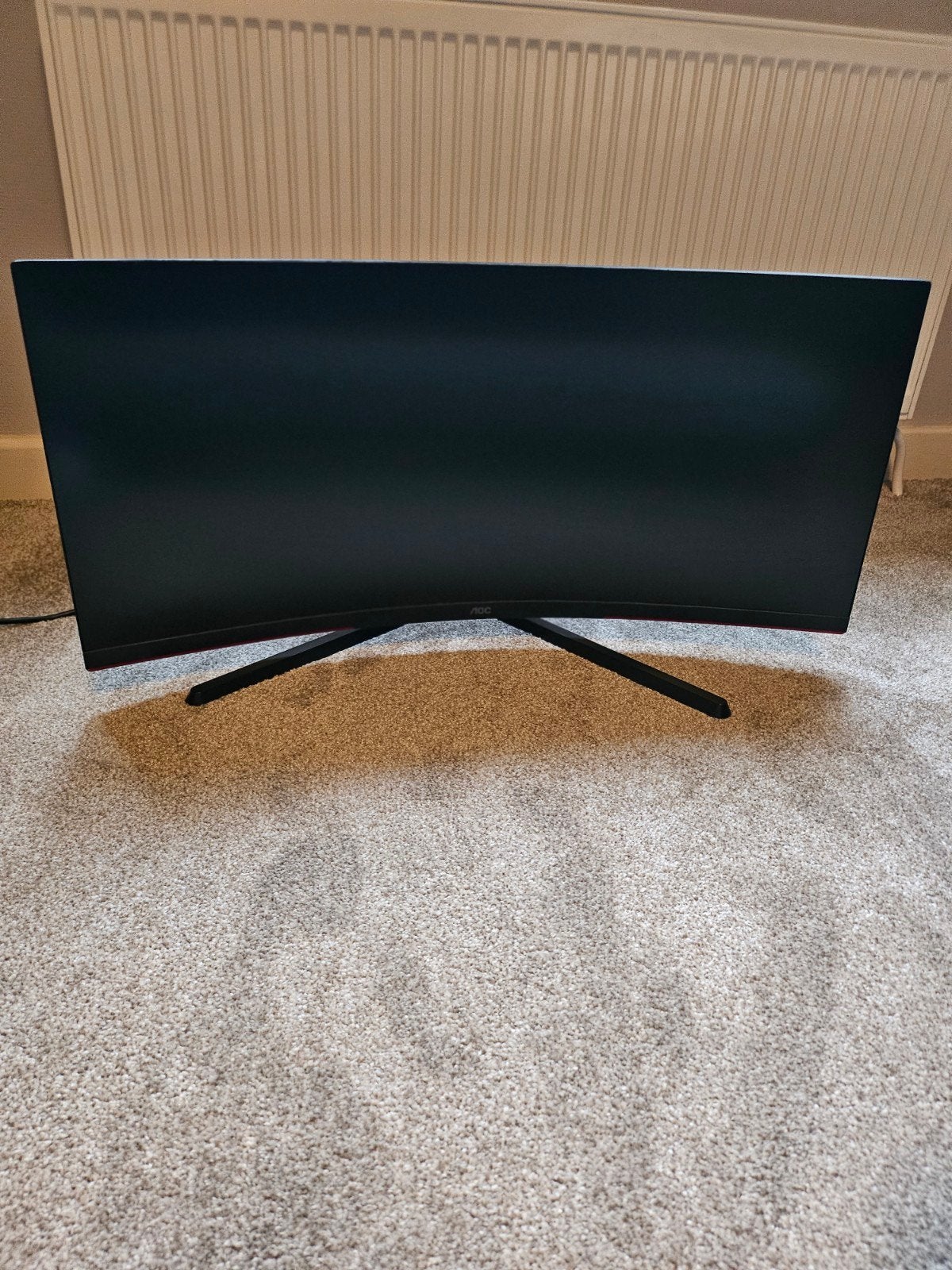AOC CU34G3S/BK 34 inch curved ultrawide gaming monitor, Computers en Software, HDMI, Curved, 101 t/m 150 Hz, AOC