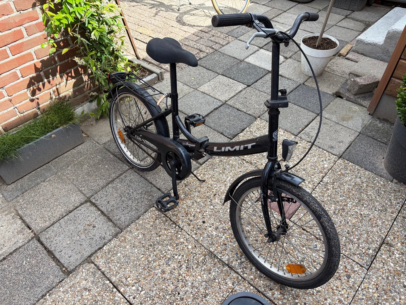 Opvouwbare fiets Limit - Ideaal voor woon-werkverkeer, 20 inch of meer, Gebruikt, Velgrem, Totaal opvouwbaar