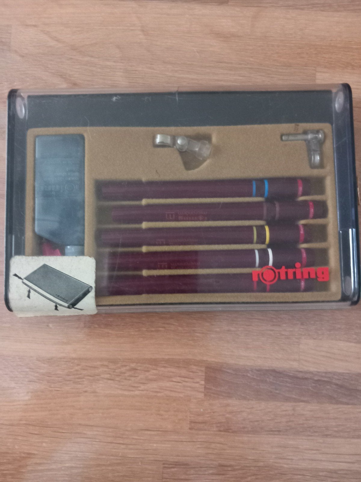 Rotring tekenpennen., Hobby en Vrije tijd, Tekenen, Ophalen of Verzenden, Gebruikt, Potlood of Stift
